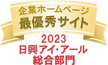 WITH GRADE AAA Corporate Websites 2023 Nikko Investor Relations Co.,Ltd. Ranking in all listed companies in Japan