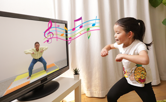 講師からの声かけと人気曲でのレッスンで夢中になれる